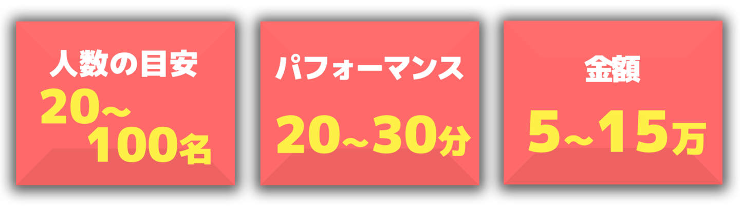 マジックの金額